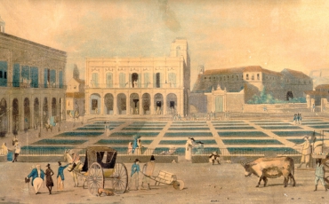 Vista de la Plaza de Armas