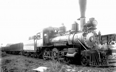 Locomotora de la Compañía Ferroviaria Cubana, 1929. Fototeca de Cuba.