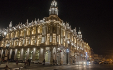 Vista actual del Gran Teatro de La Habana Alicia Alonso