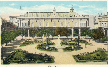 Vista de la Plaza de Armas, Década del 20 del siglo XX
