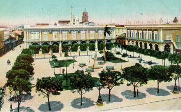 Plaza de Armas, inicios del siglo XX