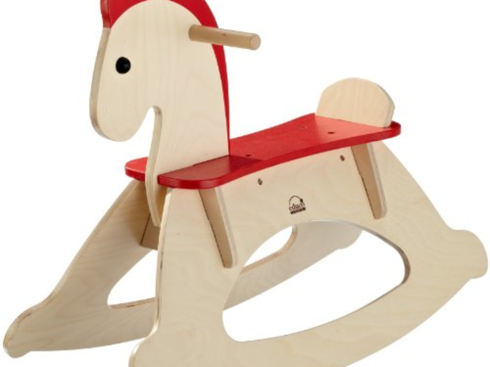 Caballito balancín de madera