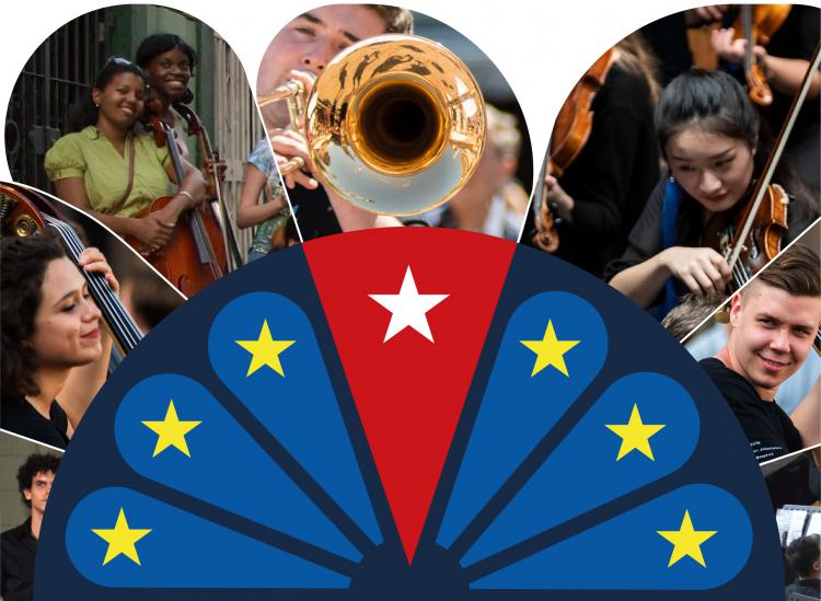 Jóvenes europeos y cubanos entrelazados por la música