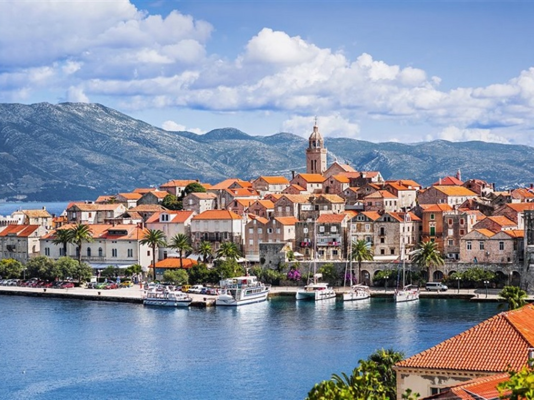 dest Isla Korcula, en Croacia