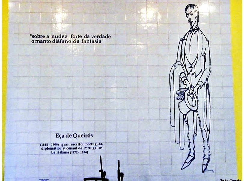 20190923-Azulejos dedicados a Eça de Queiroz